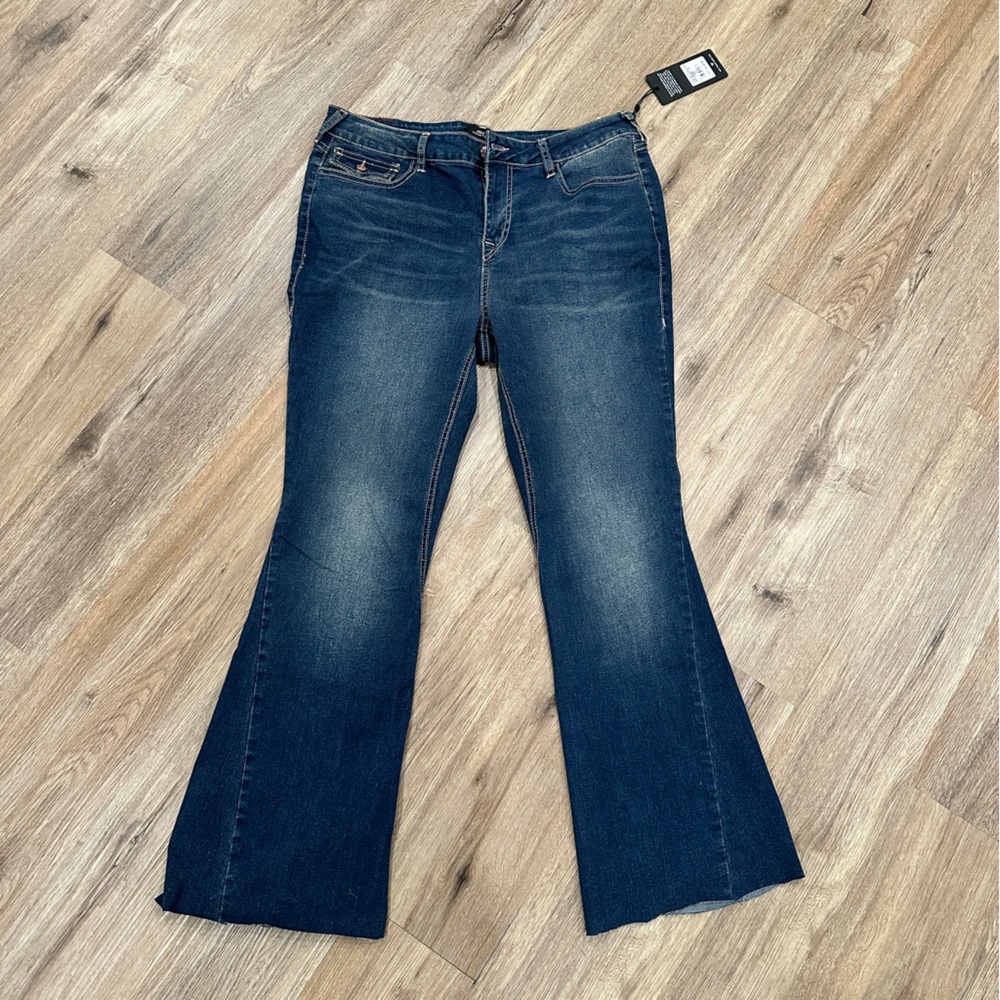 True Religion Indigo Flare Jeans